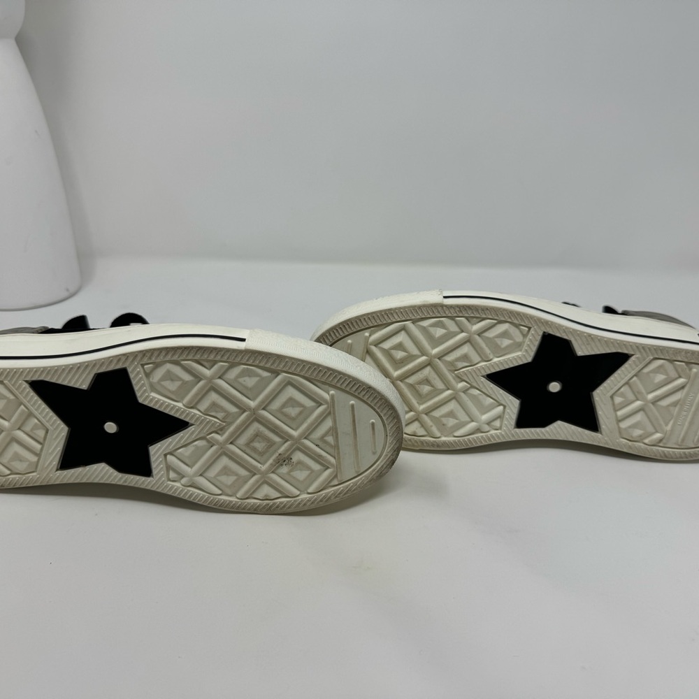 💯Authentic CHRISTIAN DIOR Knit Calfskin Womens Walk'N'Dior High Top Shoes 37.5 - Picture 6 of 9